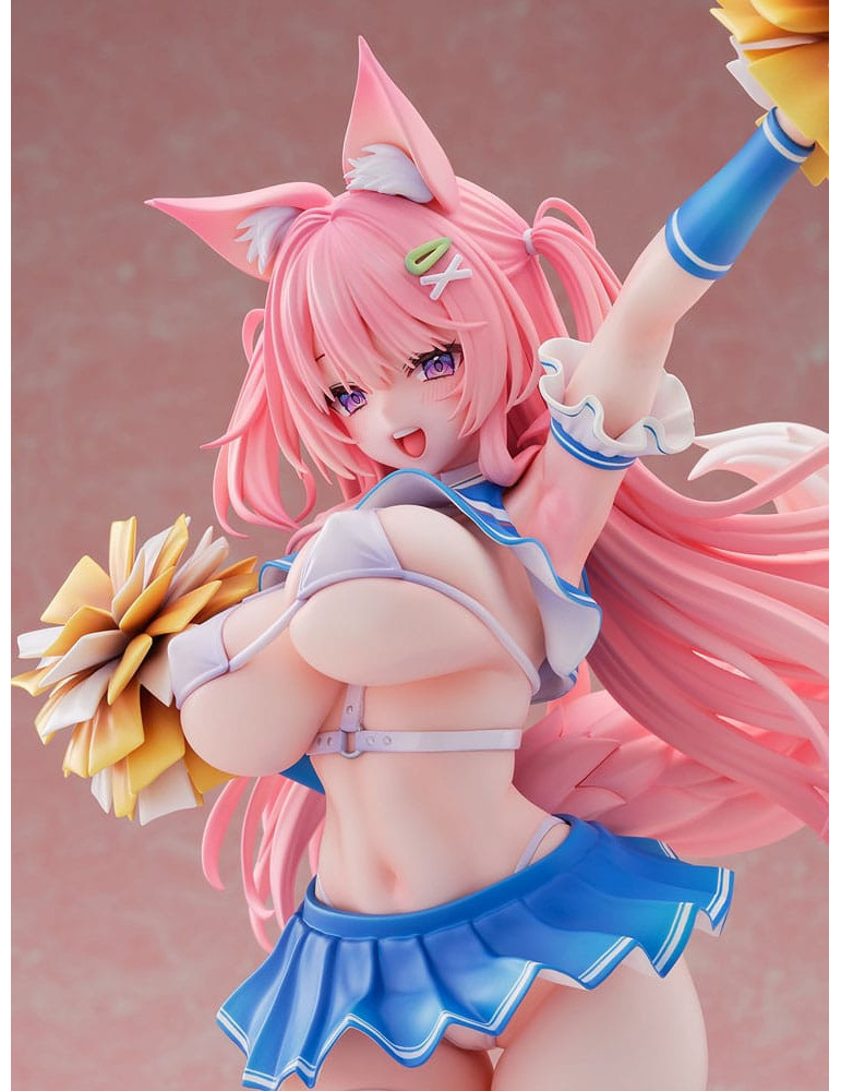 Nocturne - figurine Kemomimi Cheer Girl illustration by Yatanuki Kei