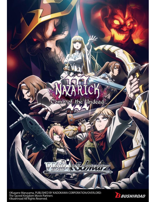 Weiss Schwarz Boîte de 6 Extra Boosters - Nazarick: Tomb of the Undead Vol.3 (EN)