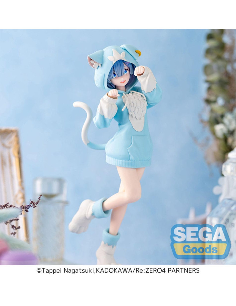 Sega - Re:Zero Starting Life in Another World - figure XStellar Rem Mofumofu Pack