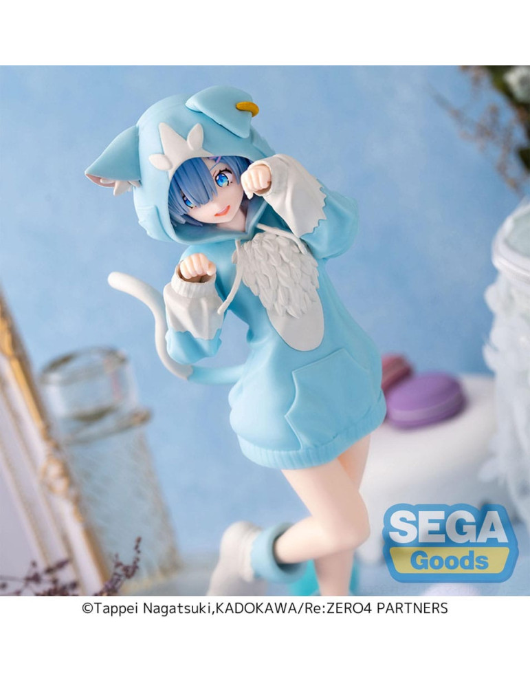 Sega - Re:Zero Starting Life in Another World - figure XStellar Rem Mofumofu Pack