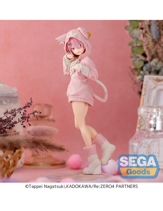 Sega - Re:Zero Starting Life in Another World - figurine XStellar Ram Mofumofu Pack