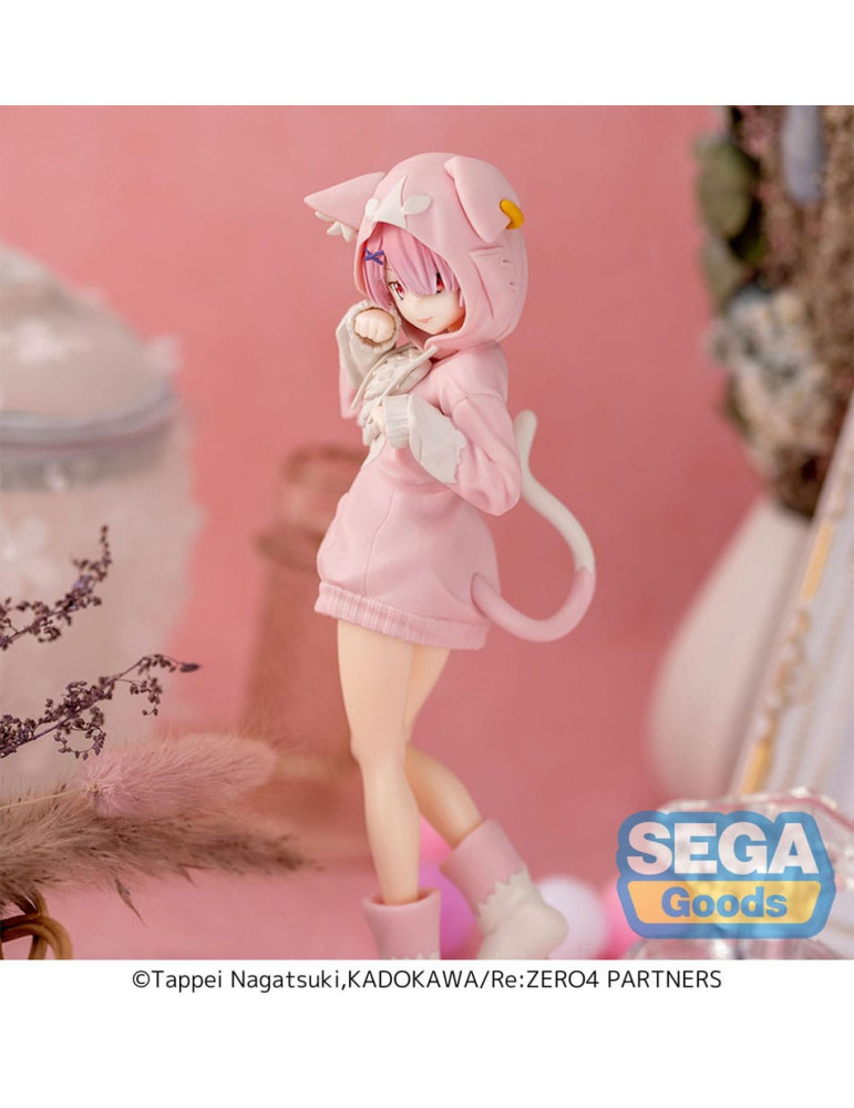 Sega - Re:Zero Starting Life in Another World - figurine XStellar Ram Mofumofu Pack