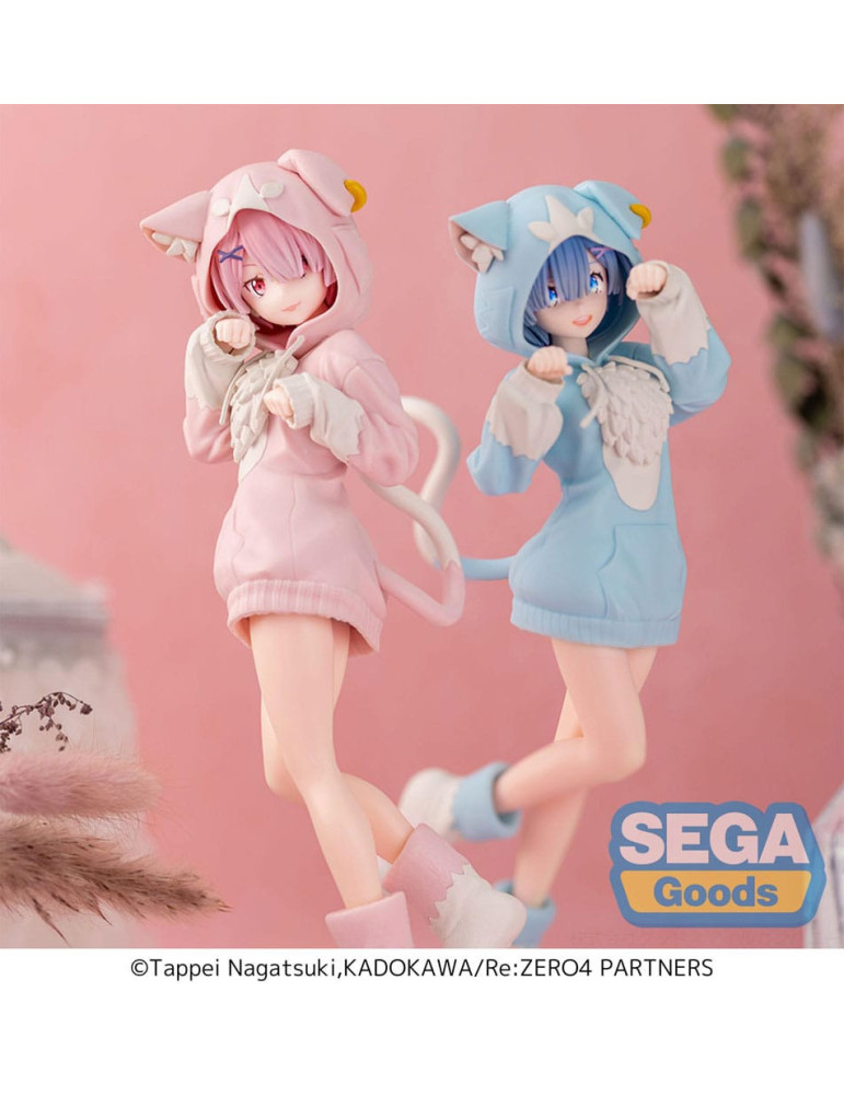 Sega - Re:Zero Starting Life in Another World - figurine XStellar Ram Mofumofu Pack