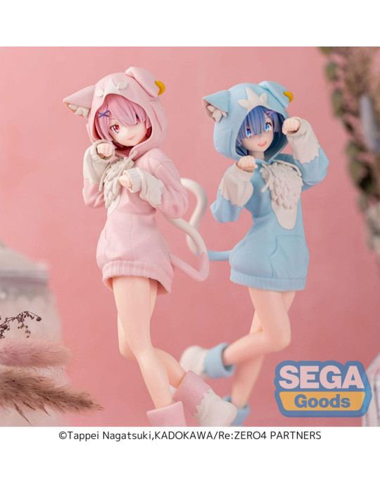 Sega - Re:Zero Starting Life in Another World - figurine XStellar Ram Mofumofu Pack