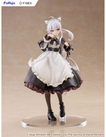 Furyu - Wandering Witch: The Journey of Elaina - figurine F:NEX Elaina Maid costume with cat ears Ver. 2