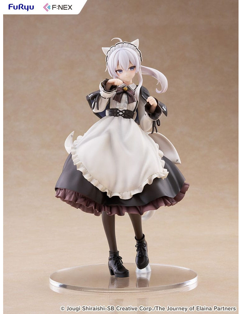 Furyu - Wandering Witch: The Journey of Elaina - figure F:NEX Elaina Maid costume with cat ears Ver.