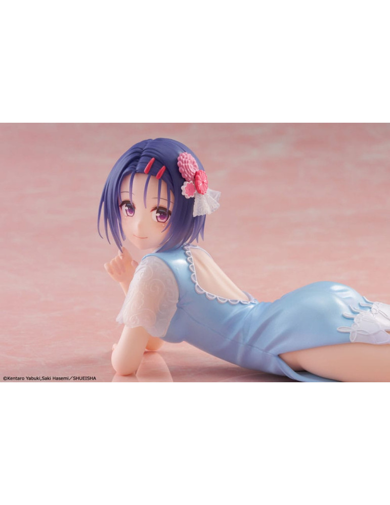 Taito - To Love-Ru Darkness - Desktop Cute Figure Haruna Sairenji (China Dress Ver.)
