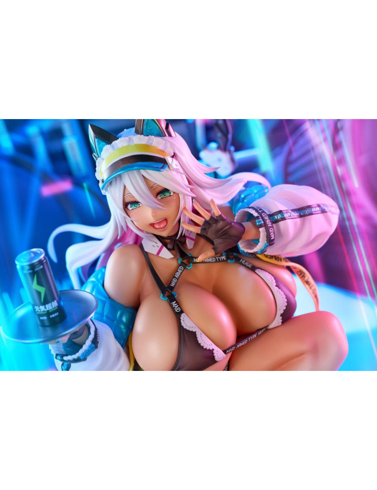 Nocturne - figure Meido-Busou: Ax Street ver. Pixel Philia Edition by Nidy-2D-