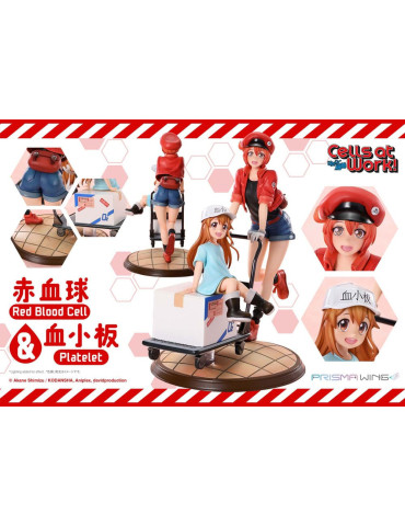 Prime 1 Studio - Cells at Work - figurine Red Blood Cell & Platelet