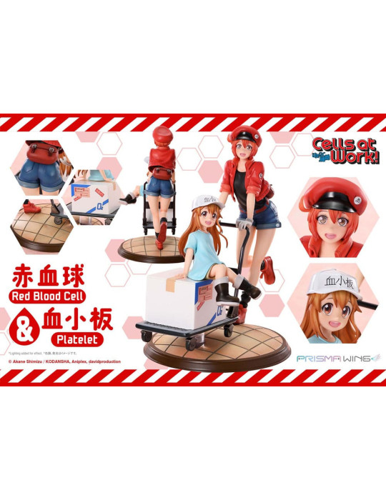 Prime 1 Studio - Cells at Work - figure Red Blood Cell & Platelet