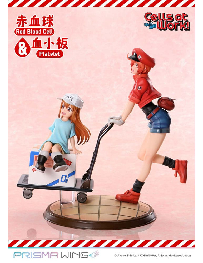 Prime 1 Studio - Cells at Work - figure Red Blood Cell & Platelet