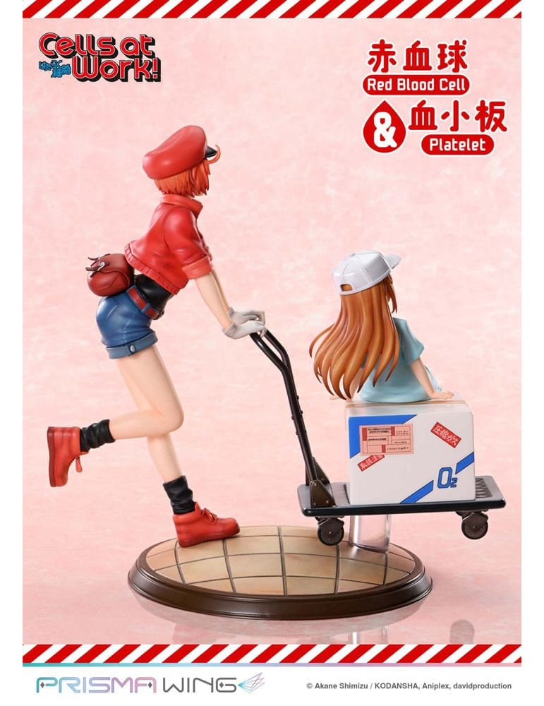 Prime 1 Studio - Cells at Work - figurine Red Blood Cell & Platelet