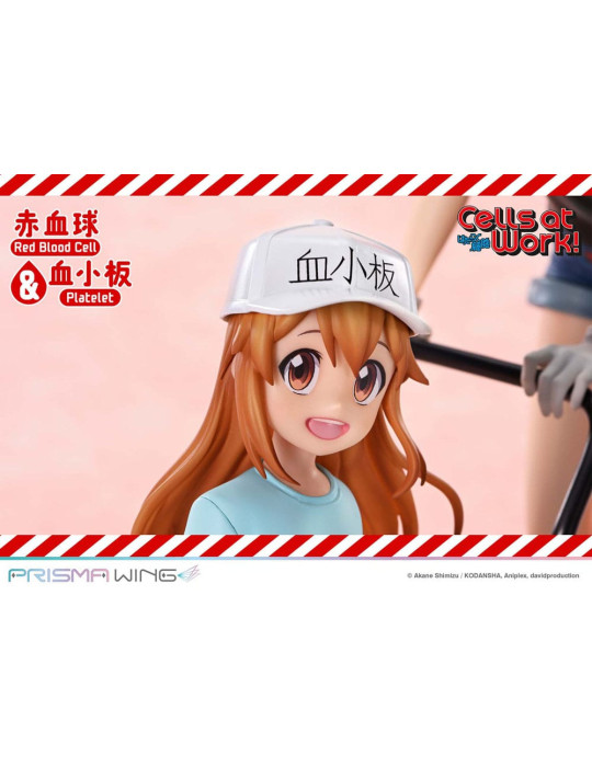 Prime 1 Studio - Cells at Work - figure Red Blood Cell & Platelet