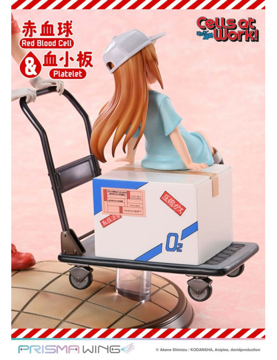 Prime 1 Studio - Cells at Work - figure Red Blood Cell & Platelet