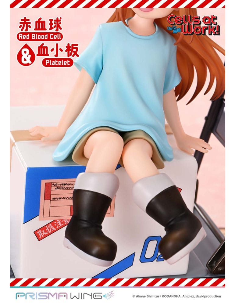 Prime 1 Studio - Cells at Work - figure Red Blood Cell & Platelet
