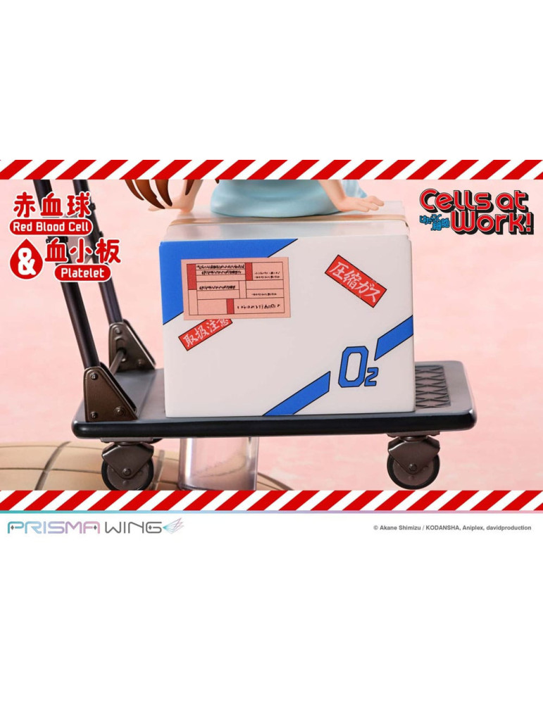 Prime 1 Studio - Cells at Work - figure Red Blood Cell & Platelet