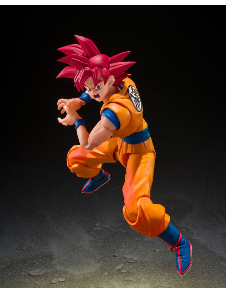 Bandai - Dragon Ball Super - figurine S.H.Figuarts Super Saiyan God Son Goku (God Aura)