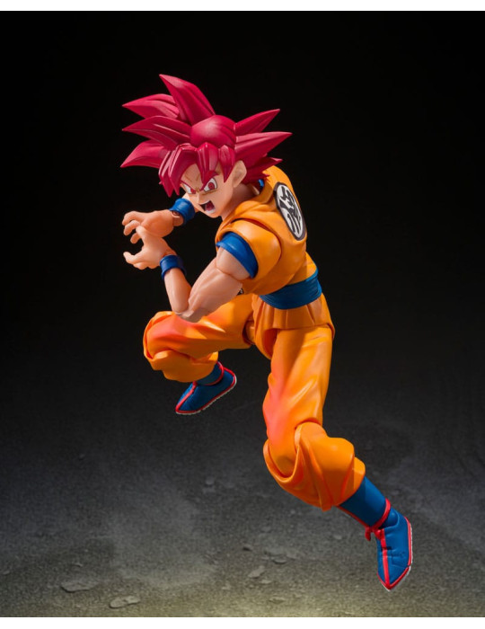 Bandai - Dragon Ball Super - figurine S.H.Figuarts Super Saiyan God Son Goku (God Aura)