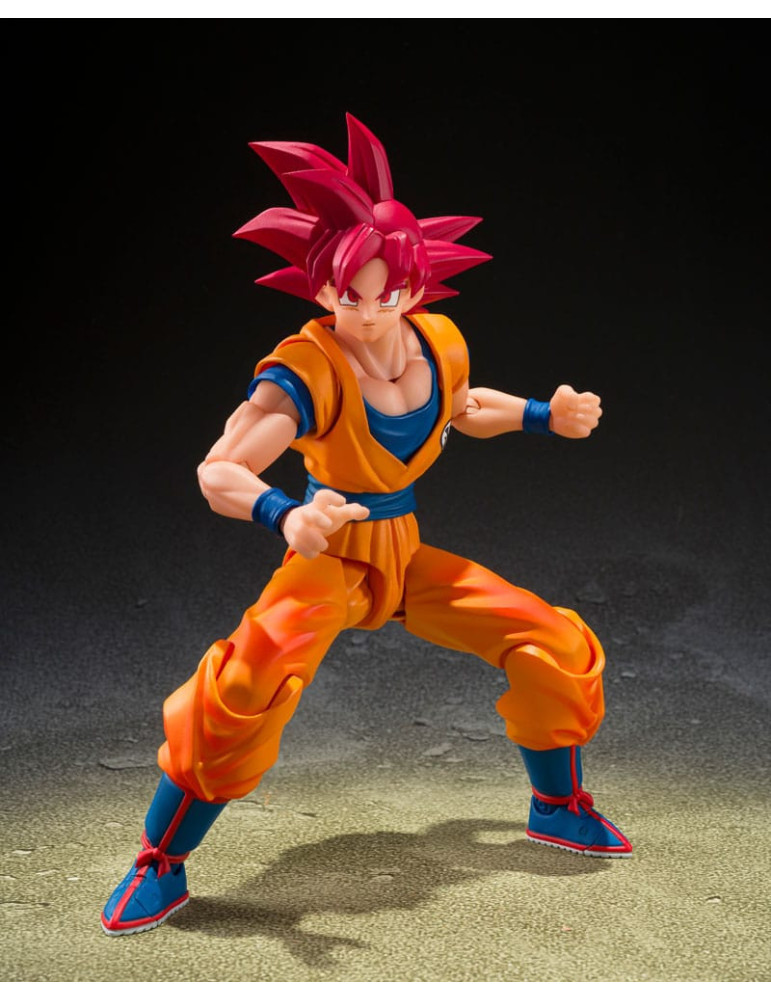 Bandai - Dragon Ball Super - figurine S.H.Figuarts Super Saiyan God Son Goku (God Aura)