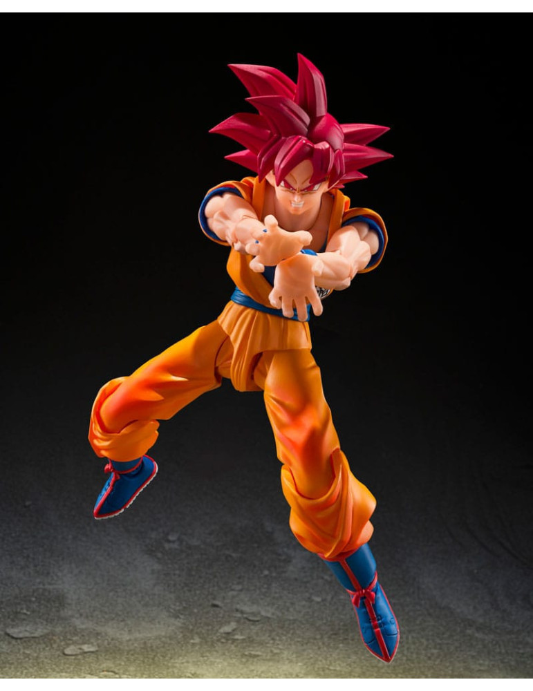 Bandai - Dragon Ball Super - figurine S.H.Figuarts Super Saiyan God Son Goku (God Aura)