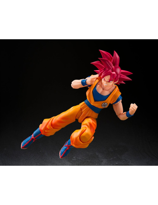Bandai - Dragon Ball Super - figurine S.H.Figuarts Super Saiyan God Son Goku (God Aura)