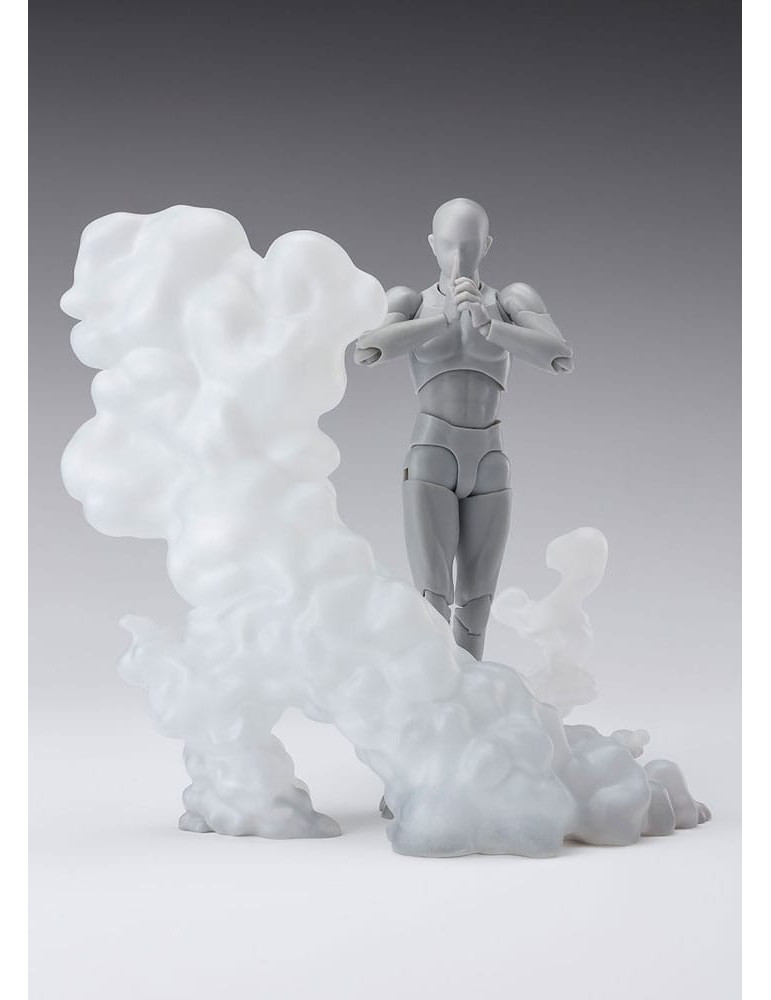Bandai - Tamashii Effect accessoire pour figurine Smoke White Version for S.H.Figuarts
