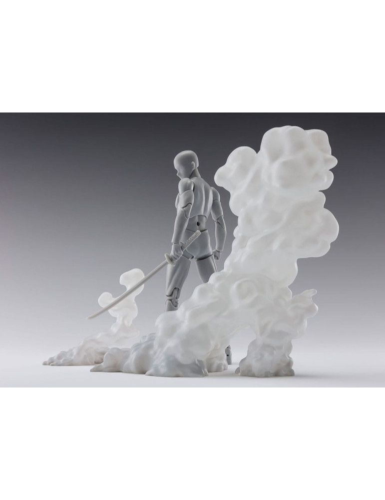 Bandai - Tamashii Effect accessoire pour figurine Smoke White Version for S.H.Figuarts