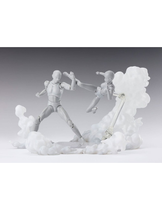 Bandai - Tamashii Effect accessoire pour figurine Smoke White Version for S.H.Figuarts