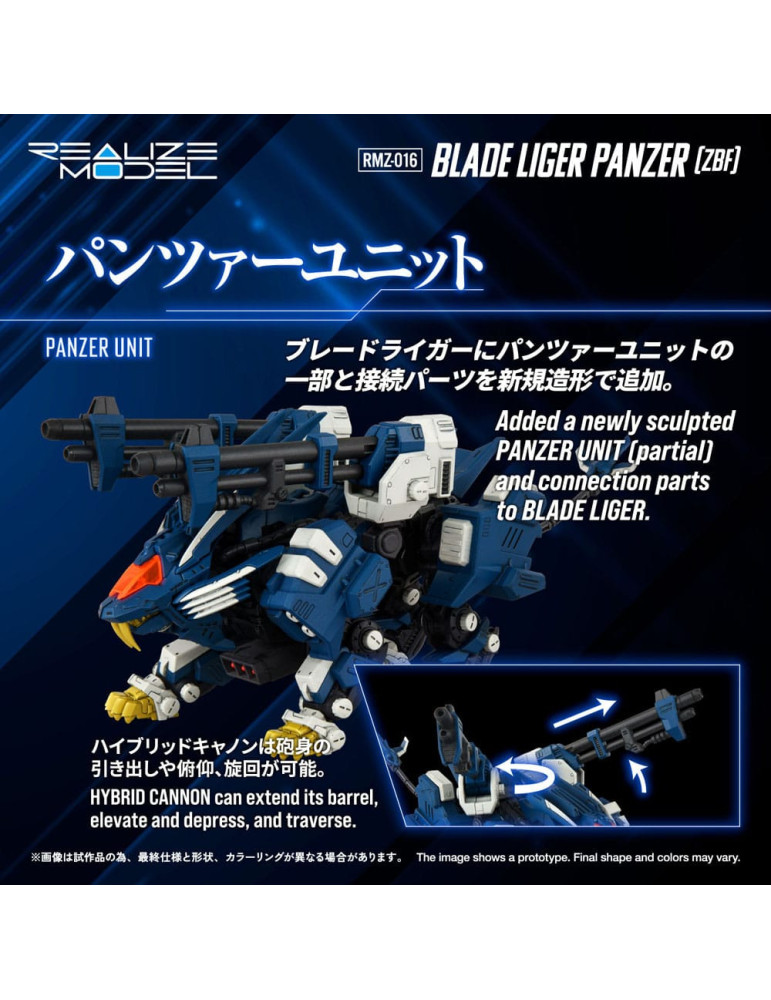 Takara Tomy - Zoids - figurine RMZ-016 Blade Liger Panther (ZBF)