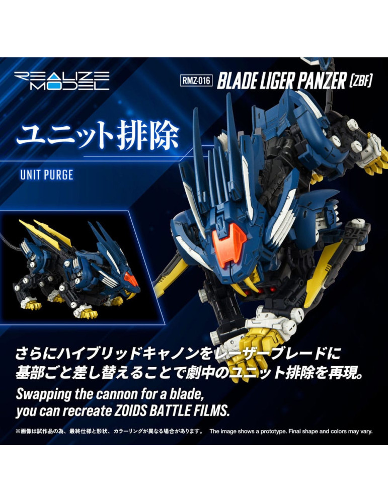 Takara Tomy - Zoids - figurine RMZ-016 Blade Liger Panther (ZBF)