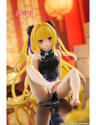 Taito - To Love-Ru Darkness - Desktop Cute Figure Golden Darkness (China Dress Ver.) Renewal
