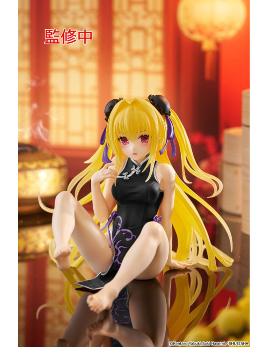Taito - To Love-Ru Darkness - Desktop Cute Figure Golden Darkness (China Dress Ver.) Renewal