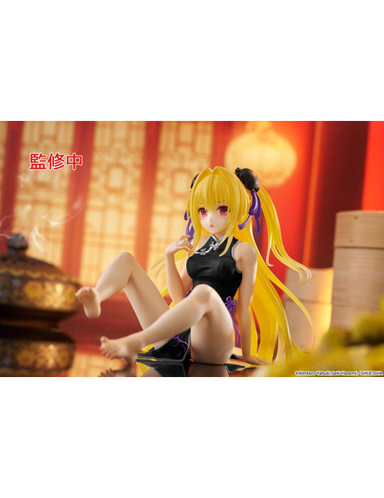 Taito - To Love-Ru Darkness - Desktop Cute Figure Golden Darkness (China Dress Ver.) Renewal