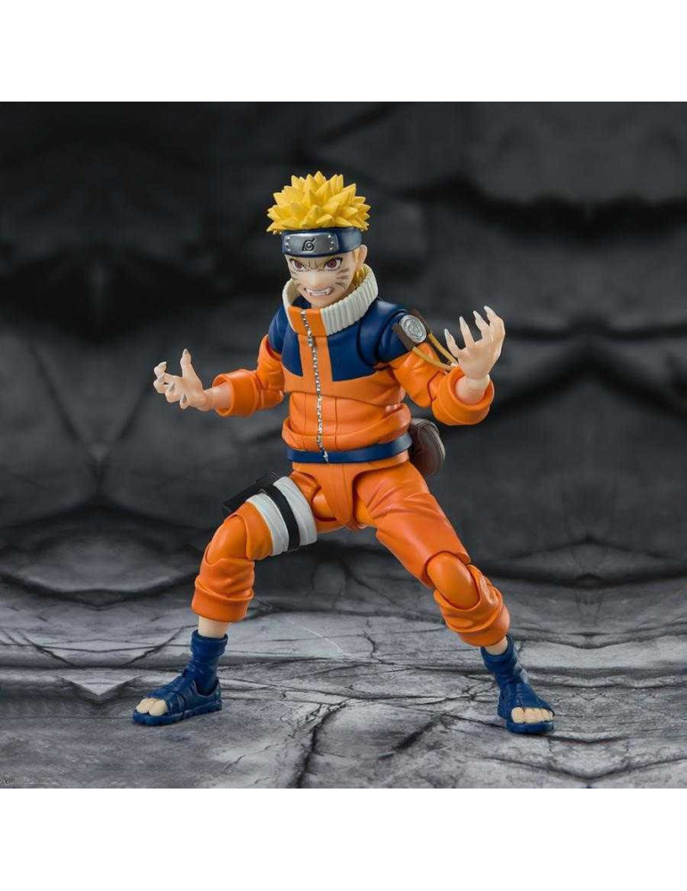 Bandai - Naruto - figurine S.H.Figuarts Naruto Uzumaki The No.1 Most Unpredictable Ninja Reissue