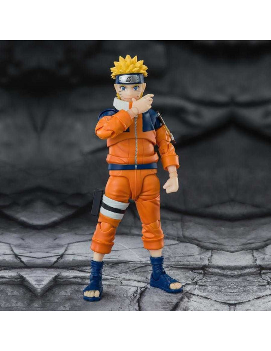 Bandai - Naruto - figurine S.H.Figuarts Naruto Uzumaki The No.1 Most Unpredictable Ninja Reissue