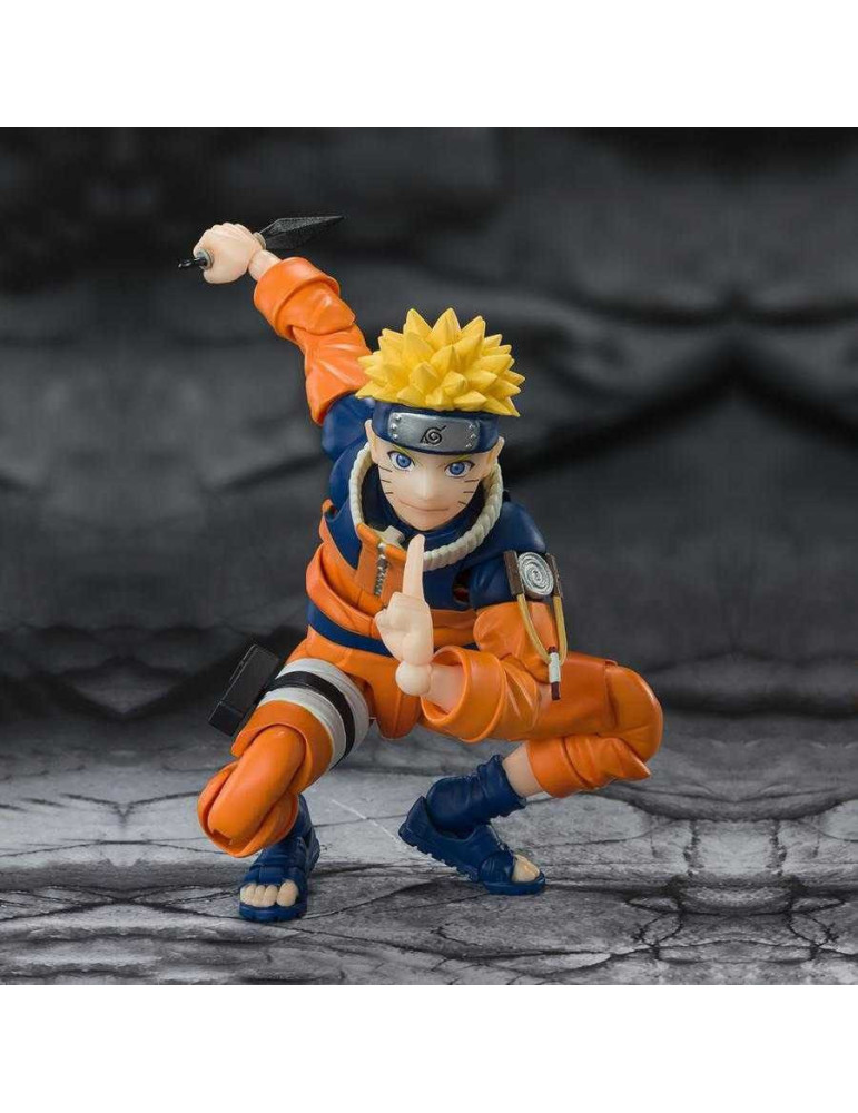 Bandai - Naruto - figurine S.H.Figuarts Naruto Uzumaki The No.1 Most Unpredictable Ninja Reissue