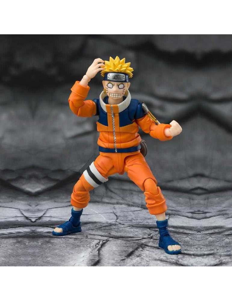 Bandai - Naruto - figurine S.H.Figuarts Naruto Uzumaki The No.1 Most Unpredictable Ninja Reissue
