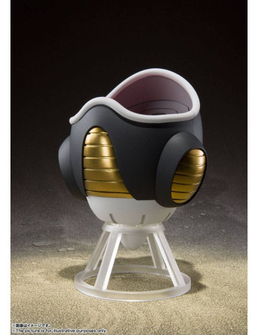 Bandai - Dragon Ball Z - figurine S.H. Figuarts Frieza (First Form) & Frieza Pod Reissue 2