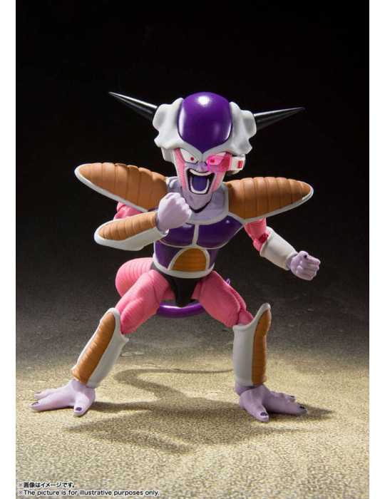 Bandai - Dragon Ball Z - figure S.H. Figuarts Frieza (First Form) & Frieza Pod Reissue