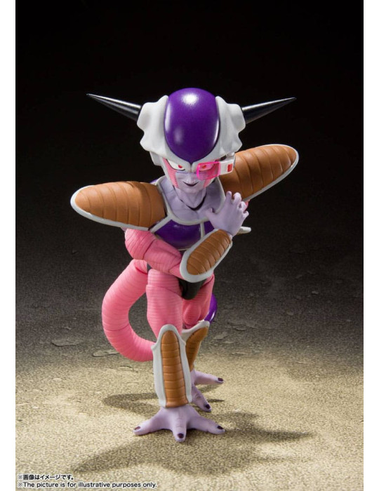 Bandai - Dragon Ball Z - figure S.H. Figuarts Frieza (First Form) & Frieza Pod Reissue