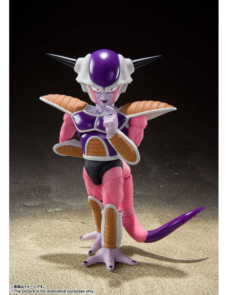 Bandai - Dragon Ball Z - figurine S.H. Figuarts Frieza (First Form) & Frieza Pod Reissue
