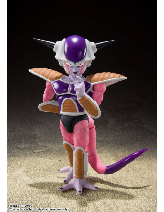 Bandai - Dragon Ball Z - figure S.H. Figuarts Frieza (First Form) & Frieza Pod Reissue
