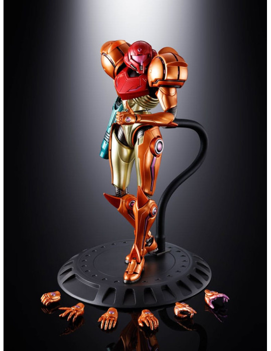 Bandai - Metroid Prime 4: Beyond - figurine Diecast Chogokin Samus Aran LED