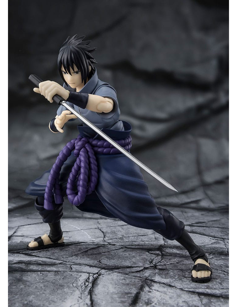 Bandai - Naruto - figure S.H.Figuarts Sasuke Uchiha Solitary Shinobi