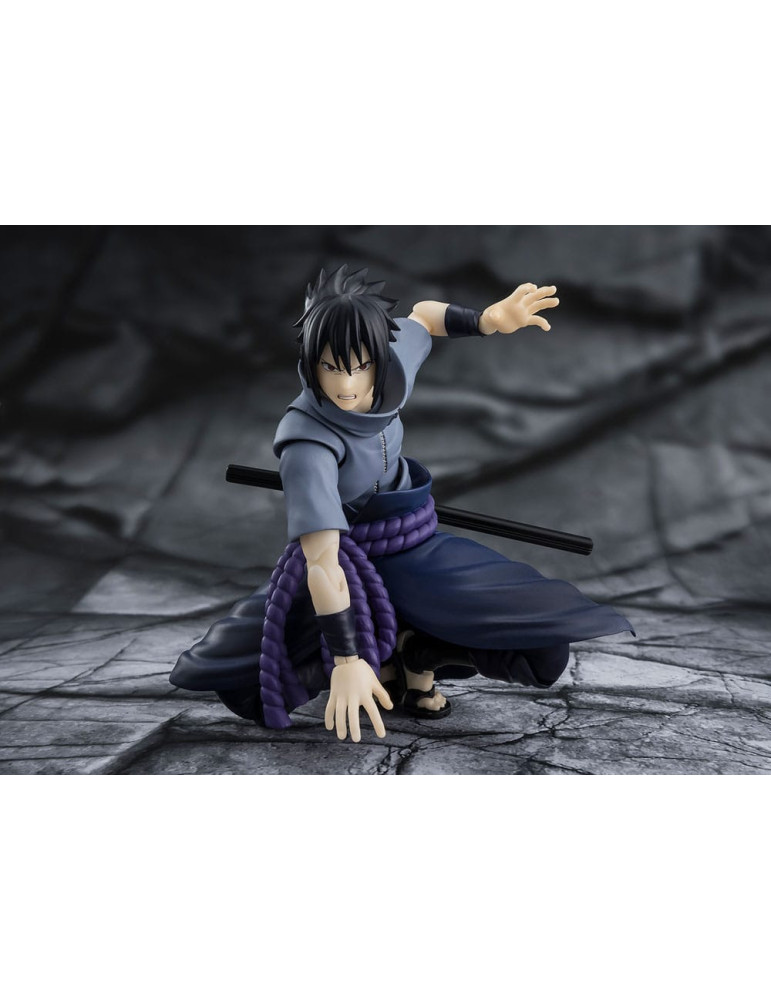 Bandai - Naruto - figure S.H.Figuarts Sasuke Uchiha Solitary Shinobi