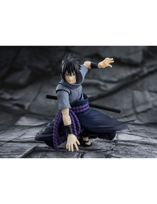 Bandai - Naruto - figurine S.H.Figuarts Sasuke Uchiha Solitary Shinobi