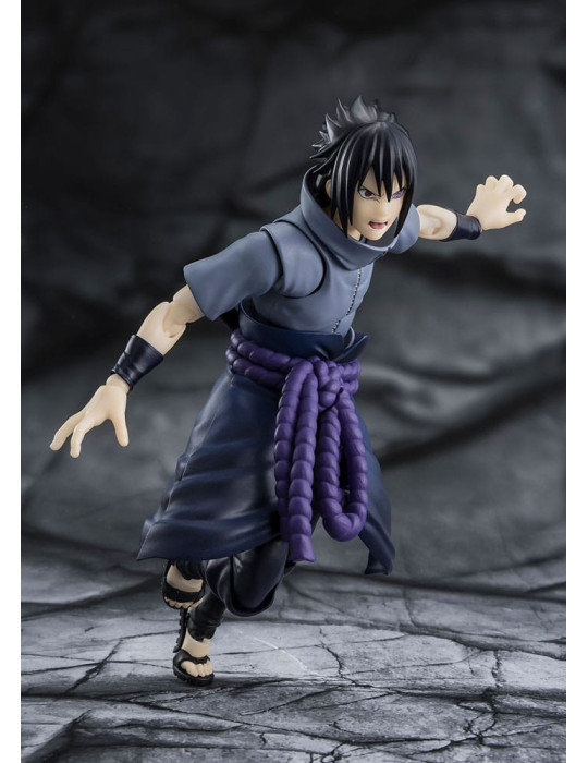Bandai - Naruto - figurine S.H.Figuarts Sasuke Uchiha Solitary Shinobi