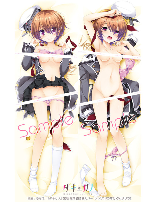 Fabric Change Version lucie Original Illustration "Daki Kano" Miyasaka Hina Dakimakura Cover