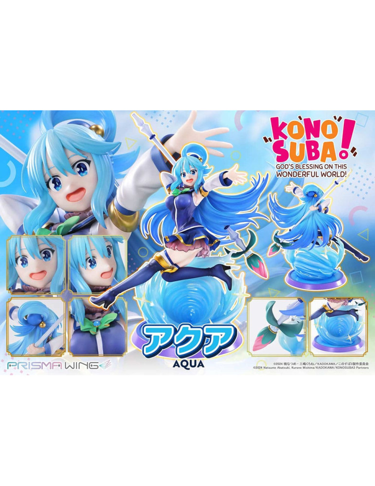 Prime 1 Studio - Konusuba - God's blessing on this wonderful world! - figurine Prisma Wing Aqua