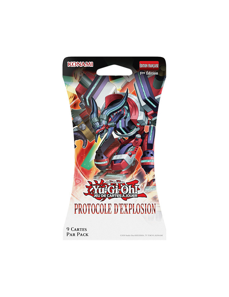 Yu-Gi-Oh! Booster à l'unité Protocole d'Explosion (FR)